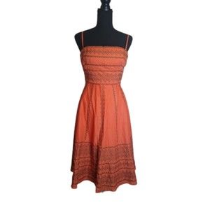 BCBG MaxAzria Embroidered Dress Size S
